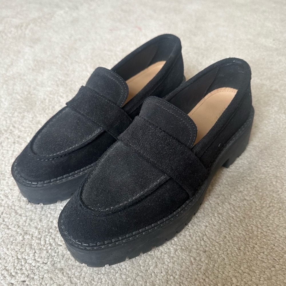 & other stories black loafers